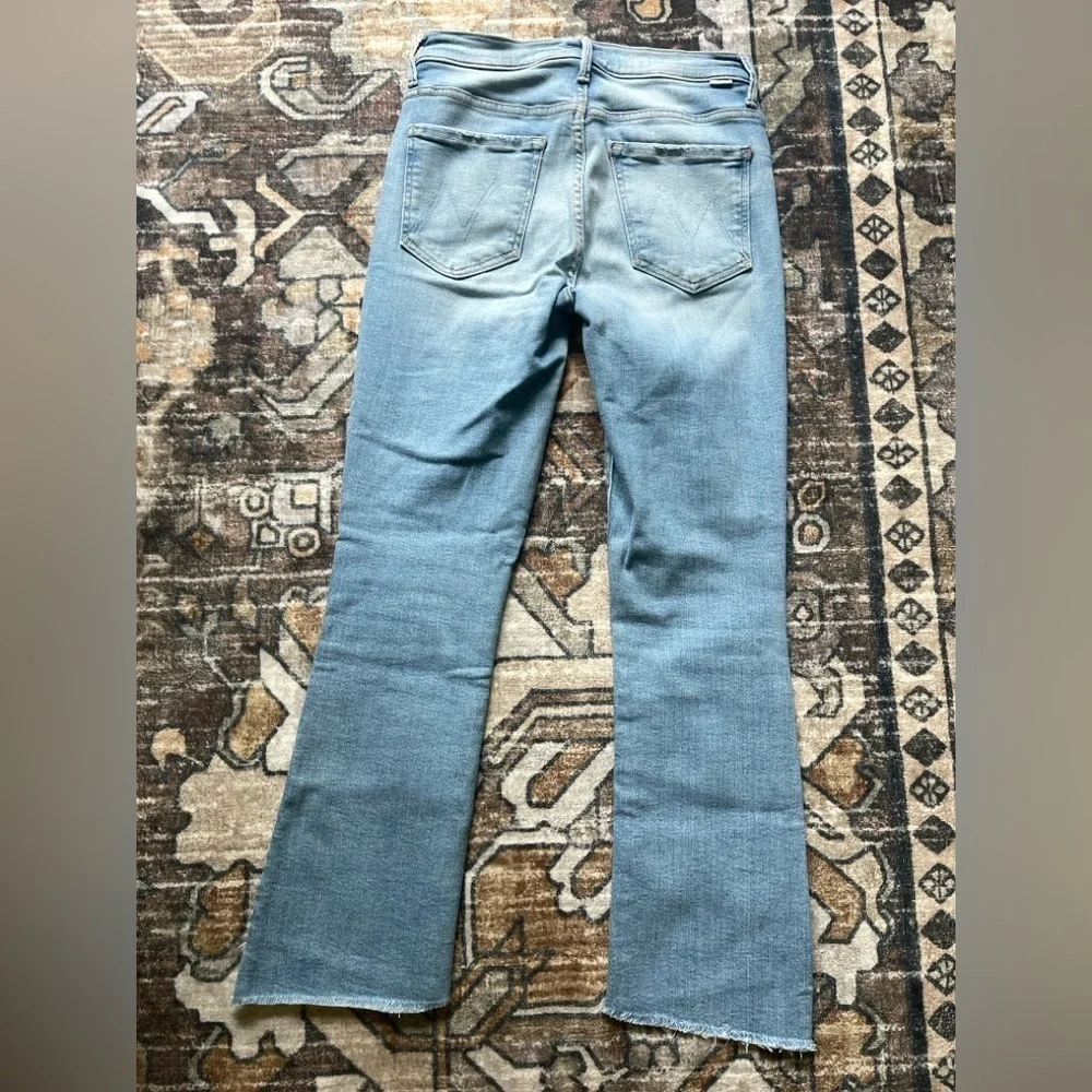 Mother the insider crop step fray limited edition jeans‎